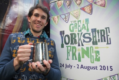 Tom Taylor was the New Comedian of the Year winner at the 2015 Great Yorkshire Fringe.